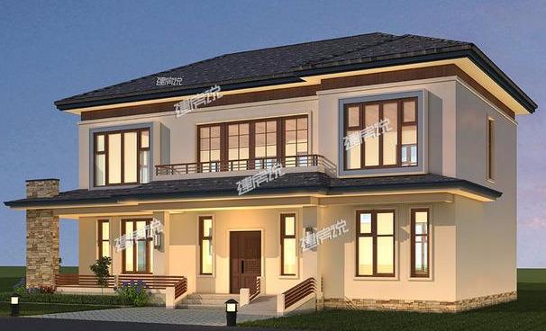 左右對稱的三層兄弟雙拼，別墅外觀秀氣，非常漂亮，家里有二胎的圖紙收藏好了