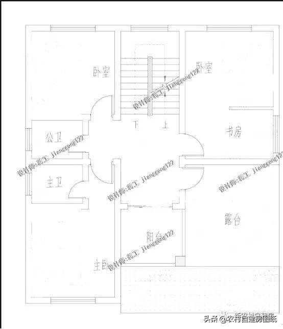 占地110平三款農村自建房，外觀舒適大氣，室內布局也是好戶型，造價也不高。