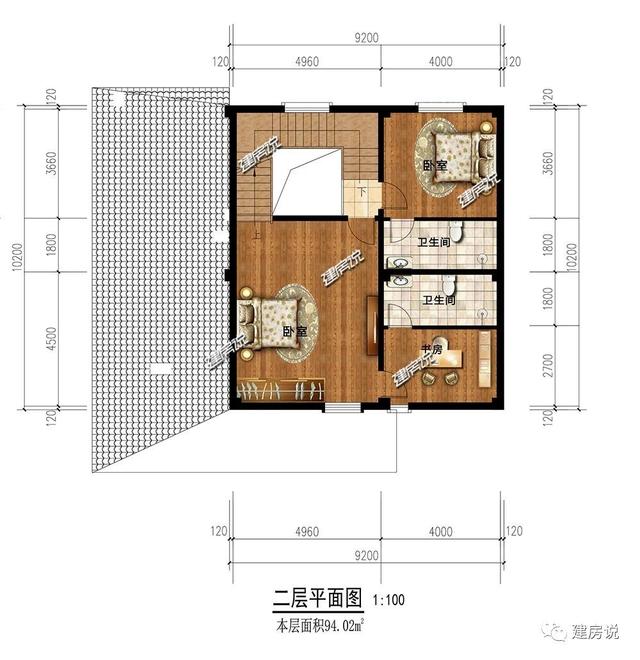 占地149平實用兩層別墅設計圖，造型獨特，26萬拿下，村里人人都來串門。
