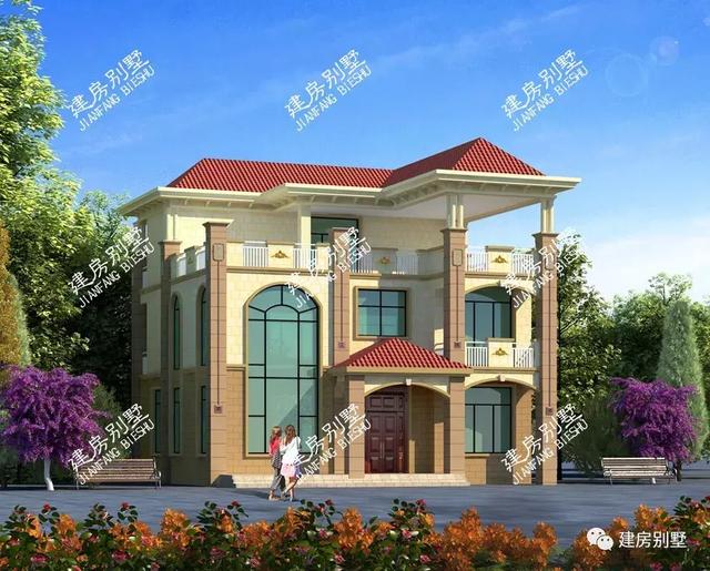 兩棟非常大氣的三層農村自建房，相比第一款就更經濟一些，你喜歡哪一款？