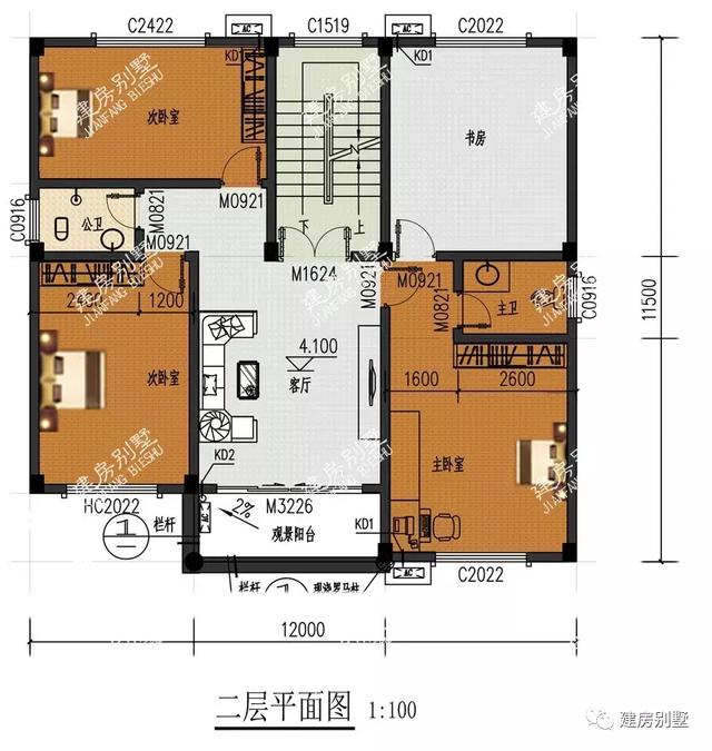 面寬都是12米的三層經(jīng)典自建房，雖然看著是簡單的，但是里面是溫馨的。