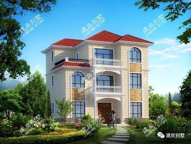 面寬都是12米的三層經(jīng)典自建房，雖然看著是簡單的，但是里面是溫馨的。