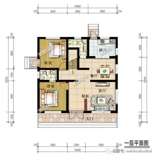 精選4款小戶型三層別墅，面積小造價低，實用又美觀，最低造價25萬