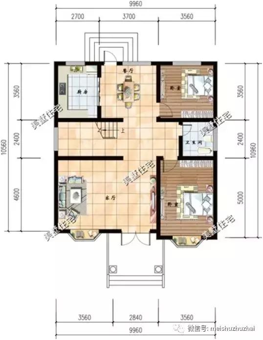 精選4款小戶型三層別墅，面積小造價低，實用又美觀，最低造價25萬