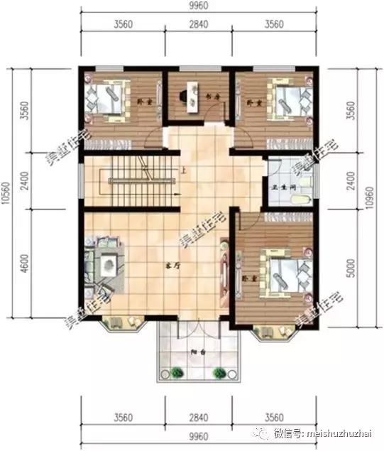 精選4款小戶型三層別墅，面積小造價低，實用又美觀，最低造價25萬
