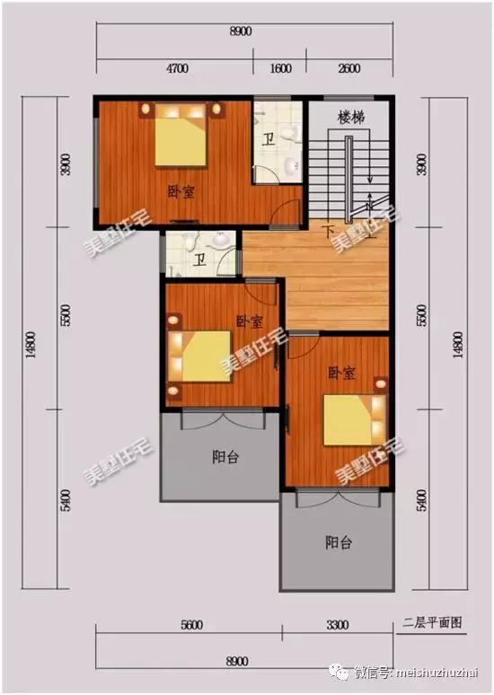 精選4款小戶型三層別墅，面積小造價低，實用又美觀，最低造價25萬