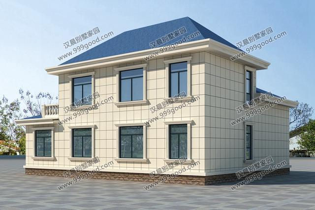 新款二層農(nóng)村小別墅，兩種方案設(shè)計，車庫+堂屋+復(fù)式中空，你喜歡嗎？