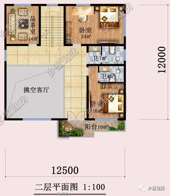 55萬二層歐式別墅設計圖，奢華優雅，美觀實用，真是越看越有韻味！