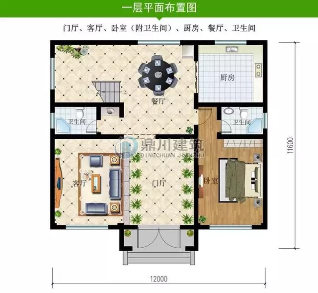 經濟實用的二層鄉村別墅設計圖，4款案例，供你參考。