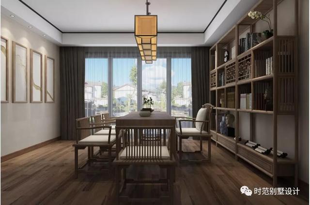 二層鄉村歐式小樓設計圖，溫馨舒適，帶車庫，方便出行。