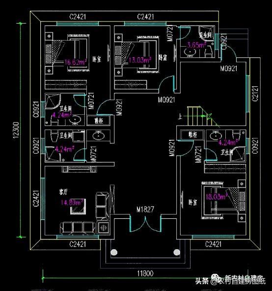 4套中式農村別墅設計圖，詮釋了中式風格的精髓，引發建房熱潮