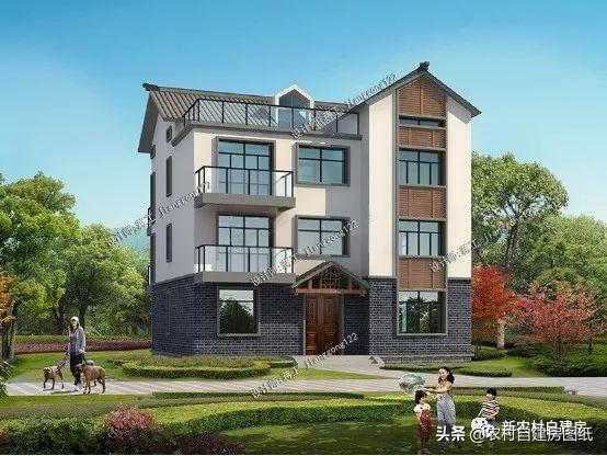 4套中式農村別墅設計圖，詮釋了中式風格的精髓，引發建房熱潮