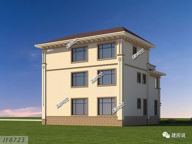 湖南李總私人定制三層別墅設計圖，經典耐看，新年建新房選這款戶型錯不了。