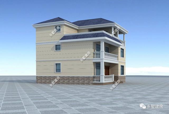 下面這款別墅是三層別墅中的翹楚，明明可以靠顏值，卻偏偏要靠才華。