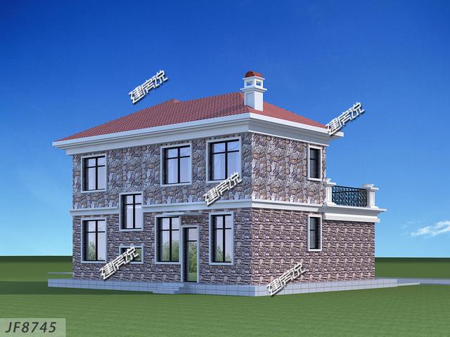 兩兄弟建雙排別墅設計圖，鄰居看了都羨慕。