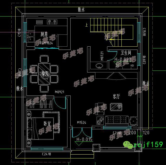 2款占地100平以內(nèi)的二層自建房設(shè)計圖，宅基地小但住著寬敞。