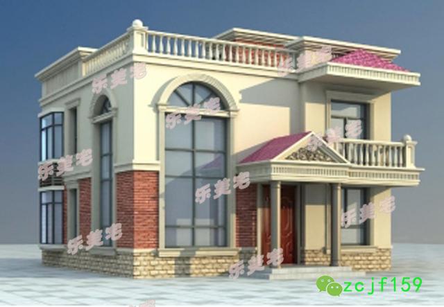 2款占地100平以內(nèi)的二層自建房設(shè)計圖，宅基地小但住著寬敞。