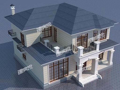 3套漂亮實用的農(nóng)村二層別墅設(shè)計圖，溫馨舒適，蓋好絕對成村里一直花！