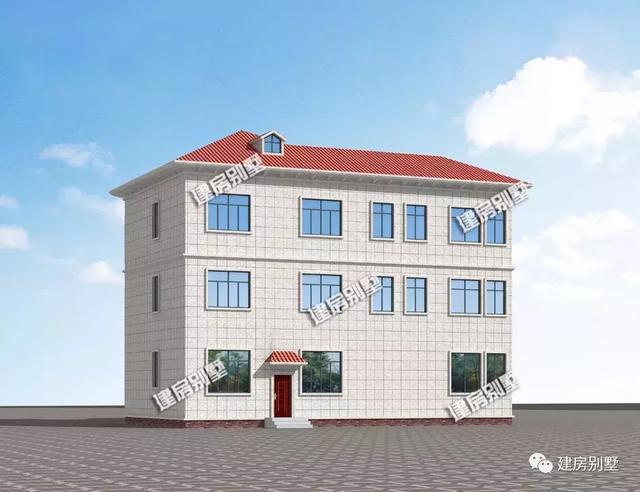 帶堂屋設計的農村豪華住宅，一輩子就建一棟就夠了。