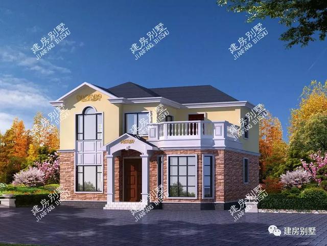 2套經(jīng)典二層農(nóng)村自建房，造價(jià)20來萬，你也可以建上。