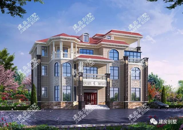 兩款不同風格的自建房在湖南特別受歡迎，第一棟豪華配置多。