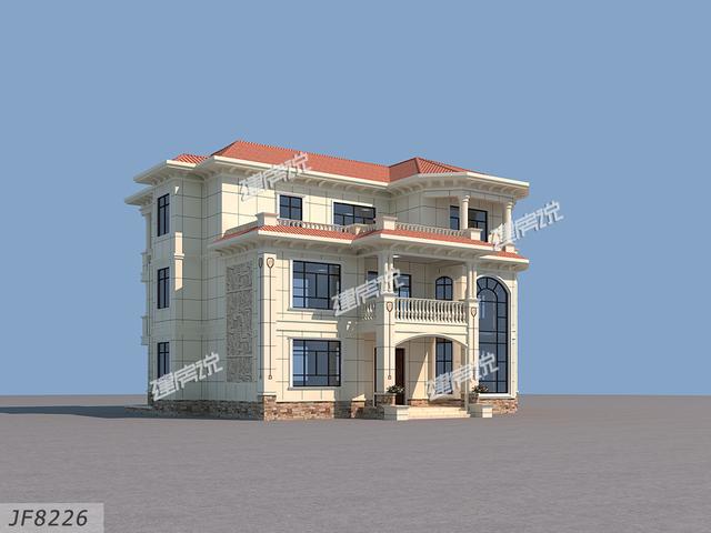 在農村建一棟三層豪宅別墅，別提有多少人羨慕了，真是給家族長臉！