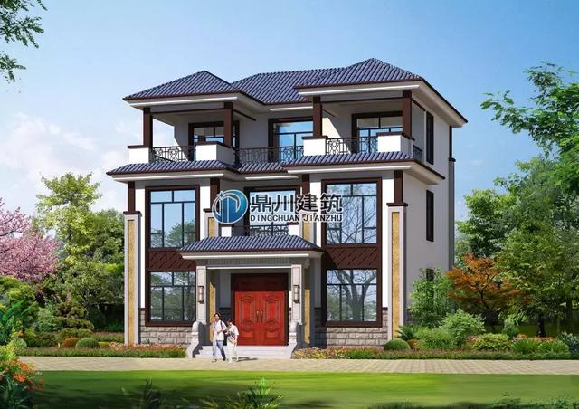 精選10套農村別墅設計圖，從一層到三層，不愁回家沒房蓋！