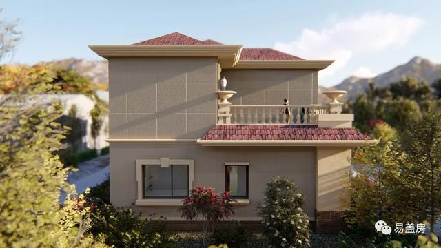 25m×11m二層歐式別墅設計圖，大氣時尚，帶實拍效果圖和圖紙。