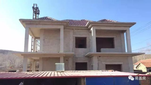 25m×11m二層歐式別墅設計圖，大氣時尚，帶實拍效果圖和圖紙。