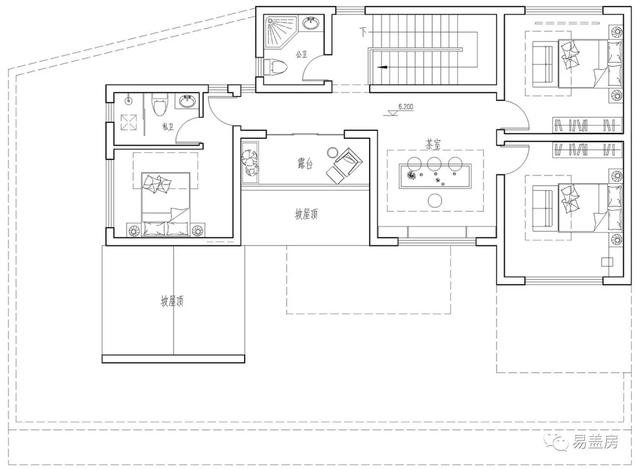 15.9m×11.2m三層新中式別墅，56萬建成，過起了江南鄉(xiāng)村生活。