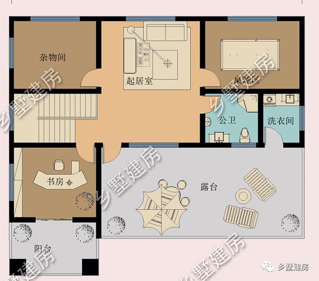 46萬三層歐式別墅設(shè)計(jì)圖，外觀精致漂亮，看了都心動(dòng)。