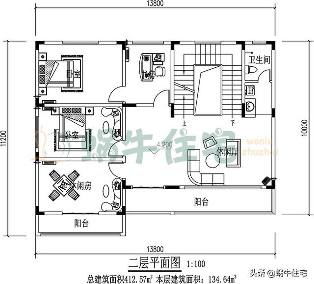 三層現代平屋頂別墅設計圖，簡單實用，人人都喜歡。