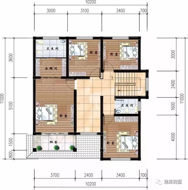兩款帶地下室的三層農村自建房，第二棟豪華氣派，人人都想建。