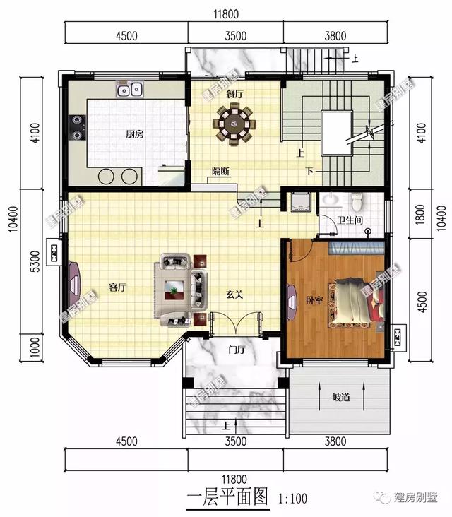 兩款帶地下室的三層農村自建房，第二棟豪華氣派，人人都想建。