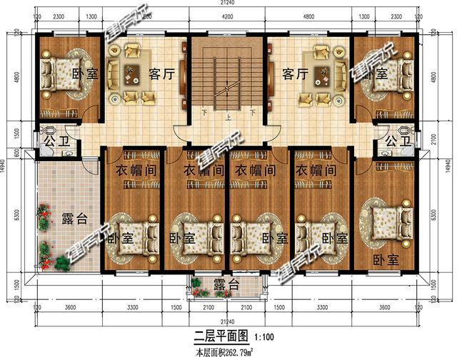 占地293平的雙拼二層別墅，準備享受生活，怎知妯娌吵分了家！