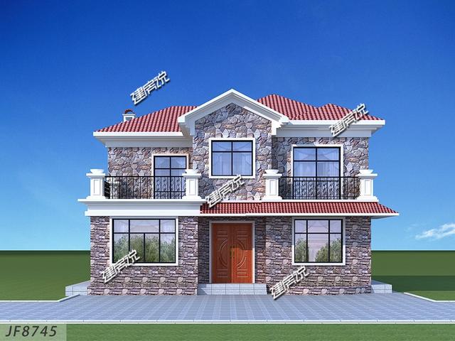 田園風二層小別墅，已有十幾棟實景建成，實力派就是這么優秀。