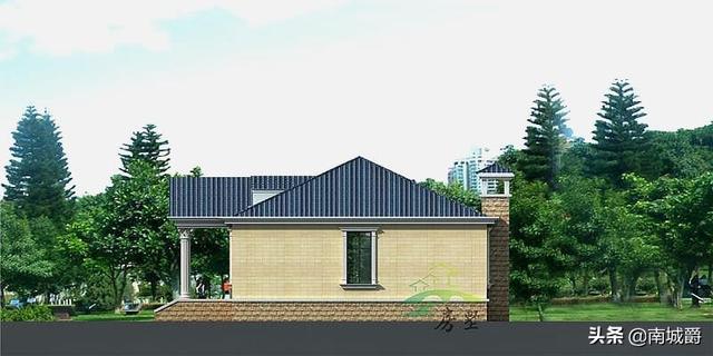 農村一層歐式別墅設計圖，清爽又不失大氣，經濟又實用，你應該擁有一套。