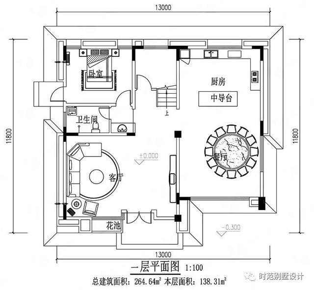 二層現代風別墅設計圖，4室2廳，錯過就太可惜了。