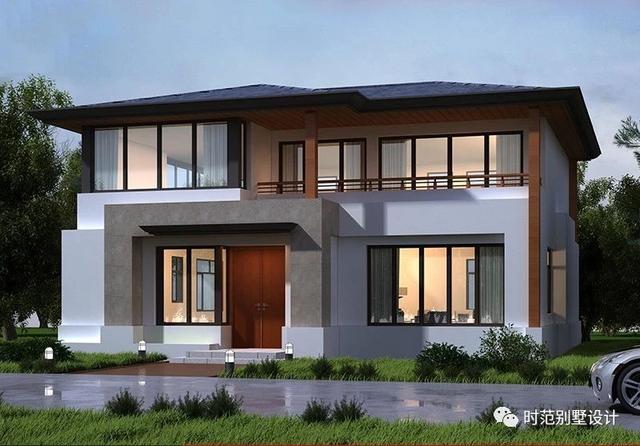 二層現代風別墅設計圖，4室2廳，錯過就太可惜了。