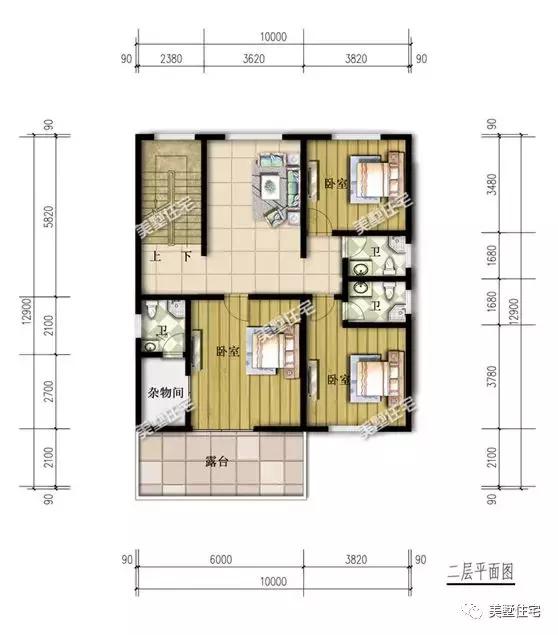 8款小開間8米的農村別墅設計圖，款款精致，別有韻味。