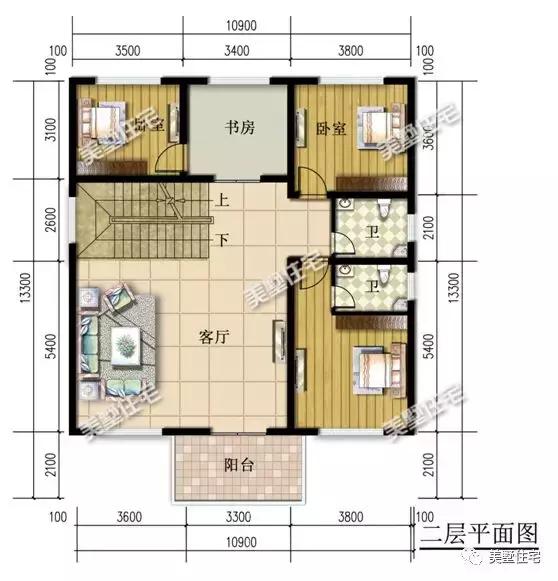 8款小開間8米的農村別墅設計圖，款款精致，別有韻味。