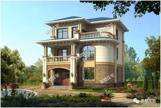 8款小開間8米的農村別墅設計圖，款款精致，別有韻味。