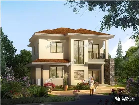 8款小開間8米的農村別墅設計圖，款款精致，別有韻味。