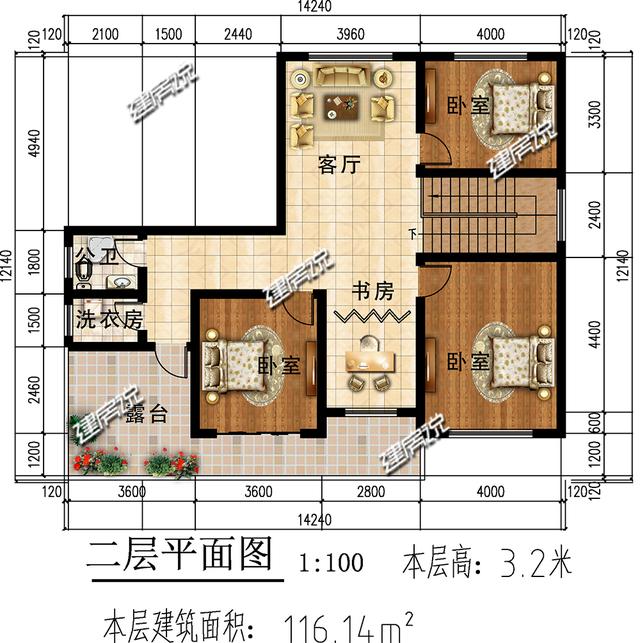 新中式二層別墅，美觀又接地氣，恬靜、淡然，美好至極！