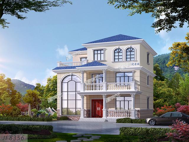 家家戶戶蓋起了小洋樓，農村這套最漂亮的獨棟小別墅，今年開春就準備建房!