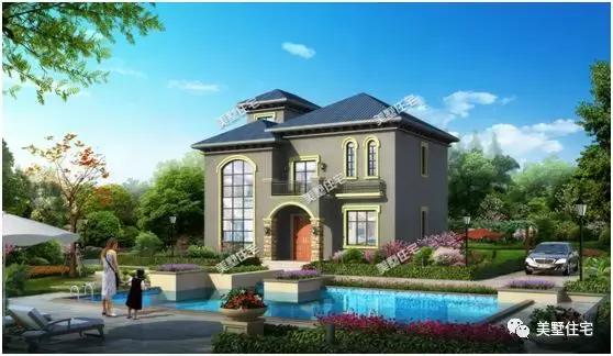 5款造價20來萬的二層農村自建房，別墅方正實用造價低，比城里買房劃算多了。