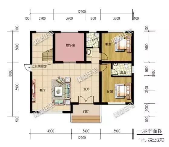 5款造價20來萬的二層農村自建房，別墅方正實用造價低，比城里買房劃算多了。