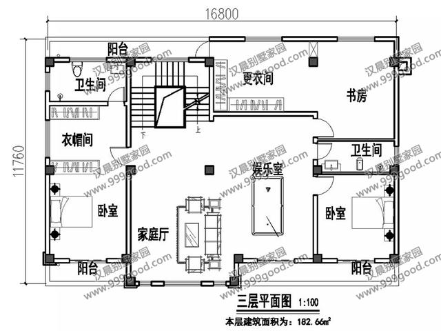 占地221平四層別墅設(shè)計(jì)圖，白墻黛瓦最簡(jiǎn)單卻最耐看，住個(gè)幾十年不過(guò)時(shí)！