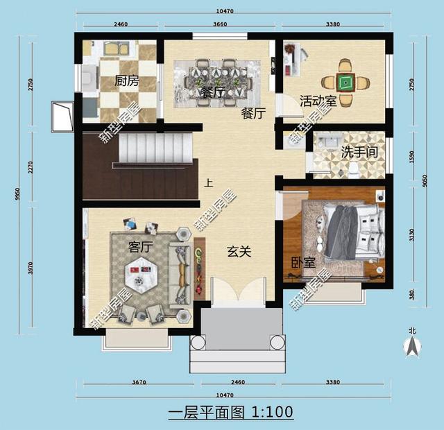 5棟二層歐式小洋樓，簡單大方，經(jīng)濟(jì)適用，造價20萬左右。