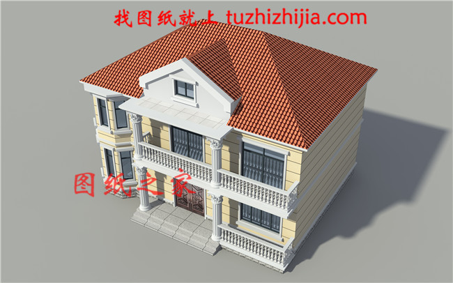 簡(jiǎn)簡(jiǎn)單單的二層樓房的設(shè)計(jì)圖，24萬(wàn)就能搞定